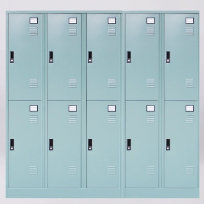 Locker Besi 10 Pintu ALBA LC 502 Gandeng 5 Lemari Loker