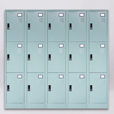 Locker Besi 15 Pintu ALBA LC 503 Gandeng 5 Lemari Loker