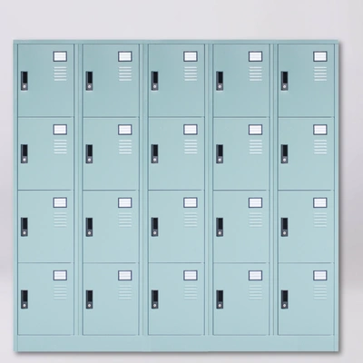 Locker Besi 20 Pintu ALBA  LC 504 Gandeng 5 Lemari Loker