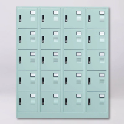 Locker Besi 20 Pintu ALBA LC 505 Gandeng 4 Lemari Loker