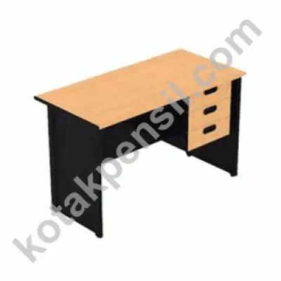 Meja Kantor UNO UOD 1031 A Beech/Black