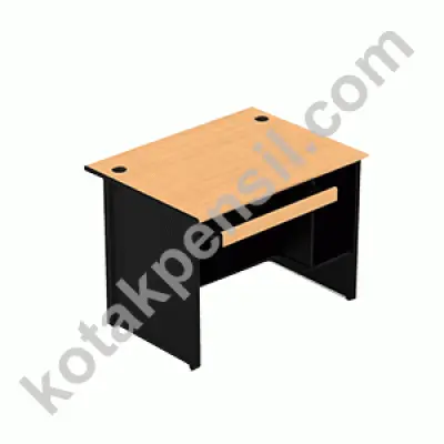 Meja Komputer UNO UCD 1632 Beech/Black