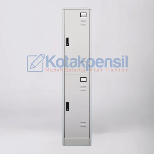 Locker Besi 2 Pintu ARGENTUM LC-502 BY ALBA Lemari Loker
