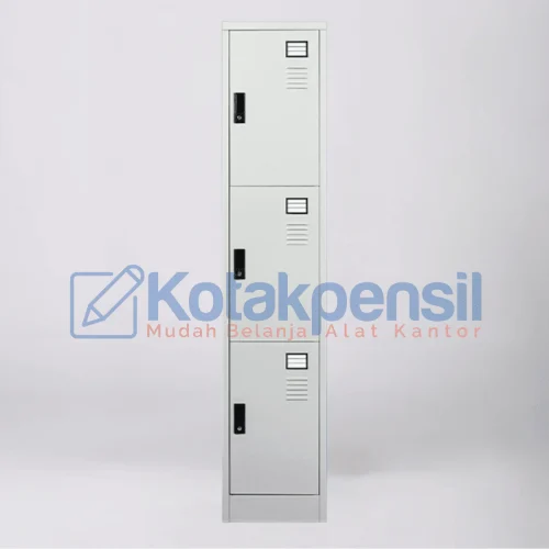 Locker Besi 3 Pintu ARGENTUM LC-503 BY ALBA Lemari Loker