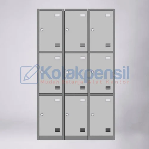 Locker Besi 9 Pintu TOP LCTN3 – B3